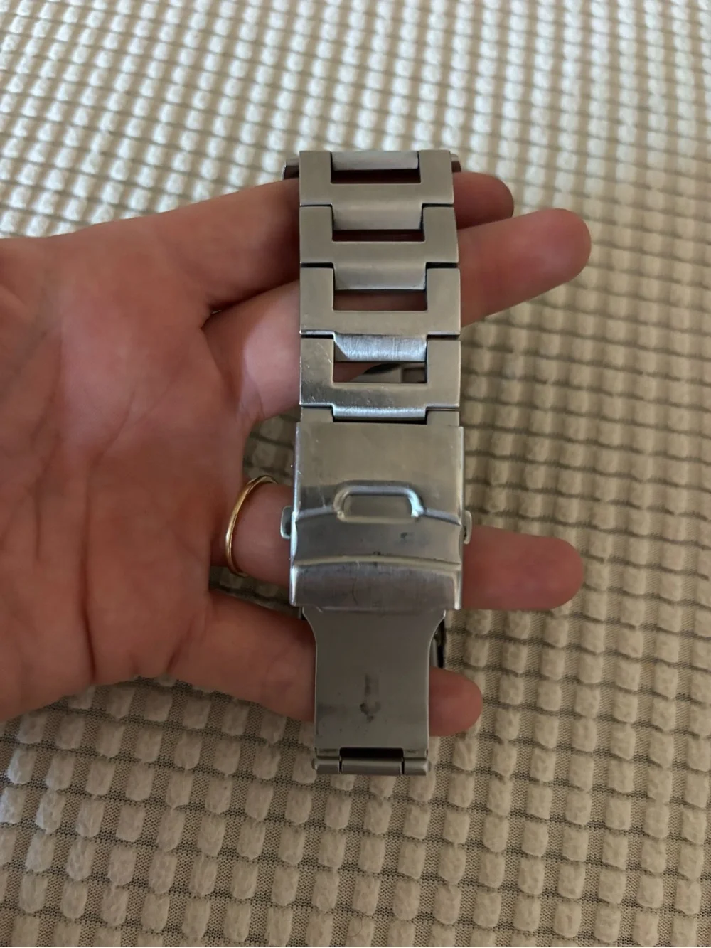 Rip Curl Silver Stainless Steel Watch